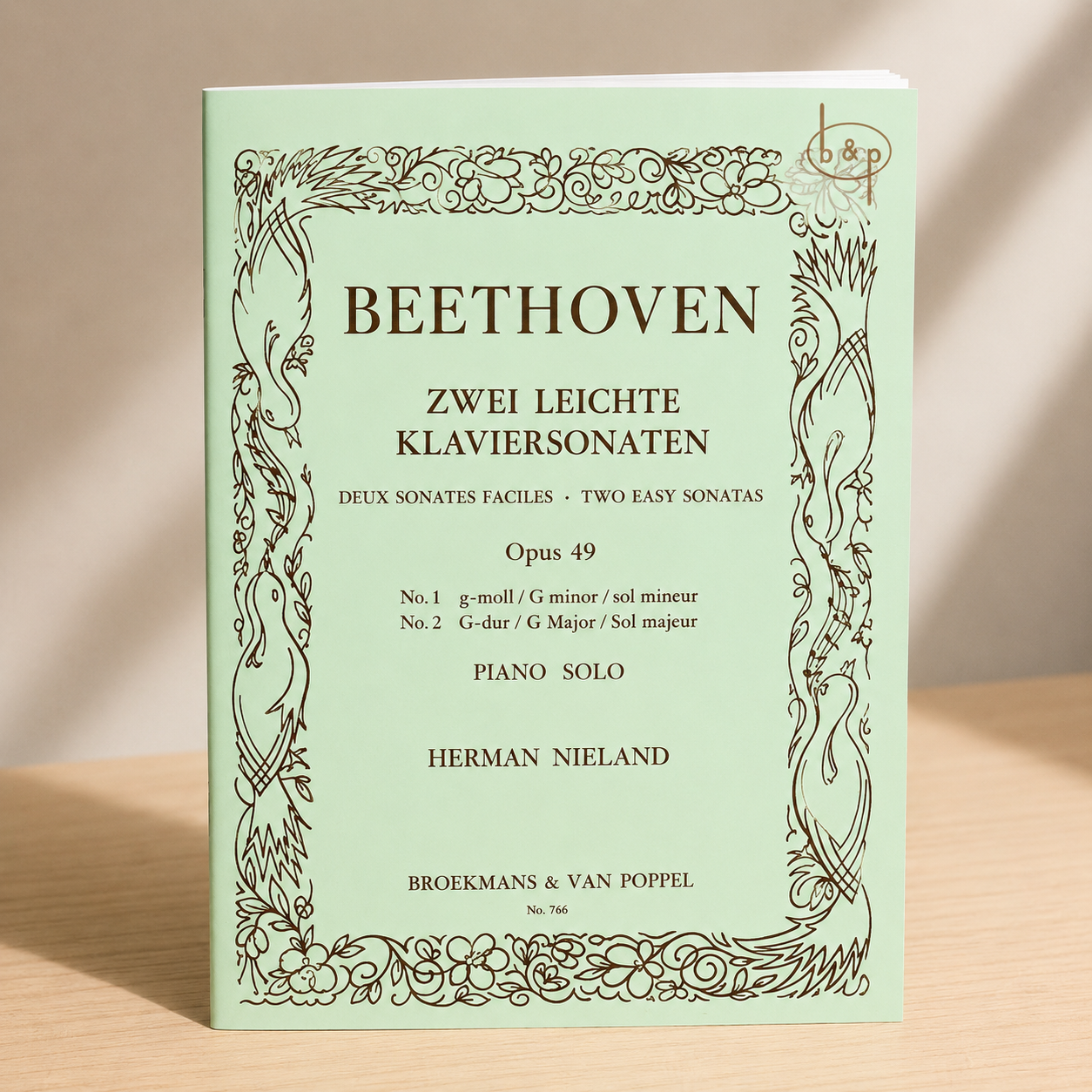 2 Easy Sonatas Op.49 No.1 G-minor and No.2 G-Major