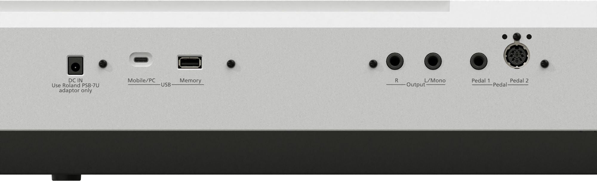 Roland FP-40 wit