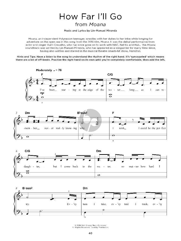 Really Easy Piano - 40 Disney Songs