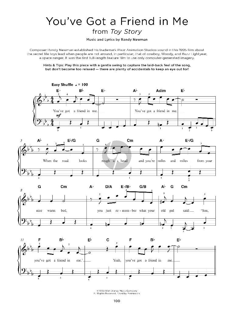 Really Easy Piano - 40 Disney Songs