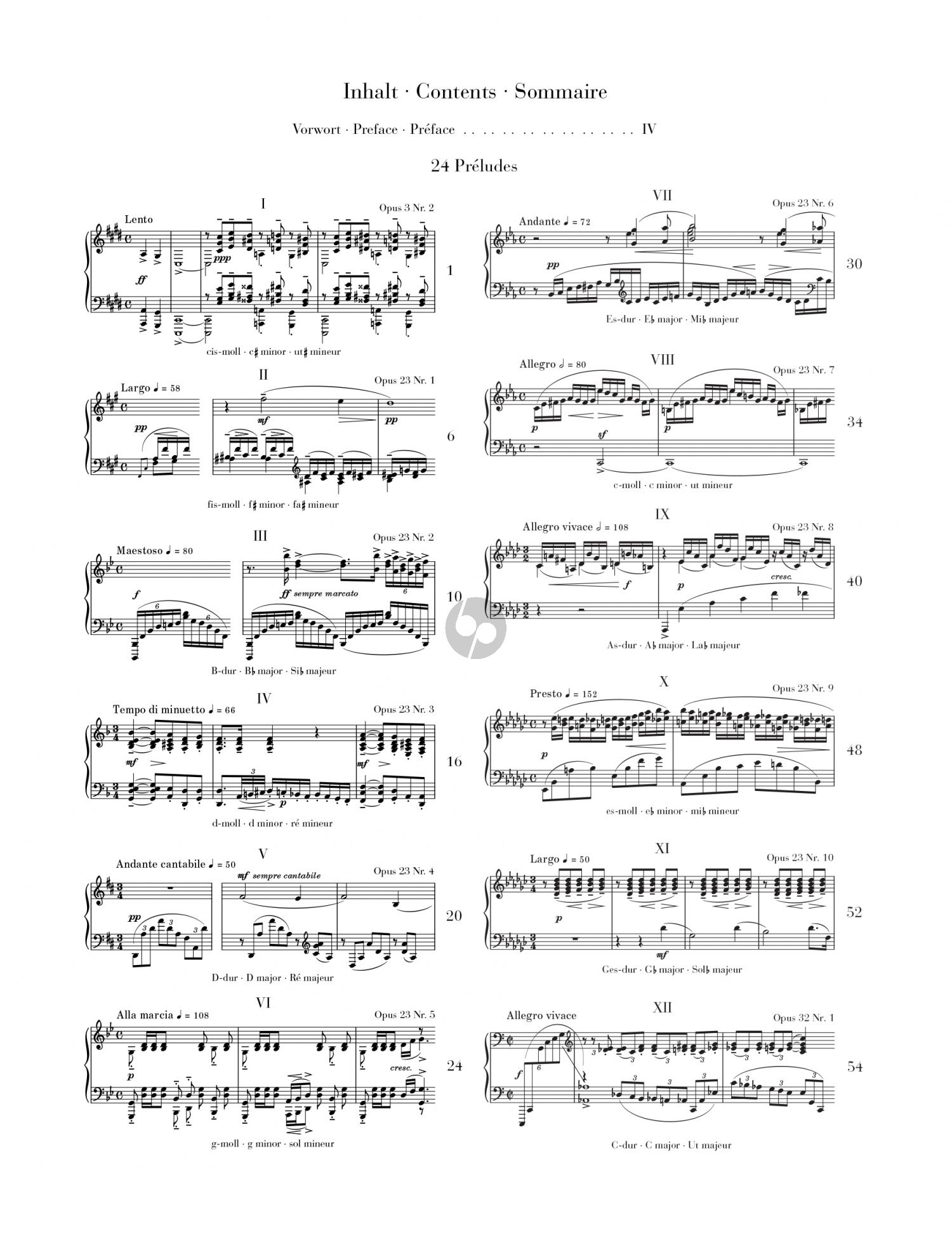 24 Preludes - Rachmaninoff