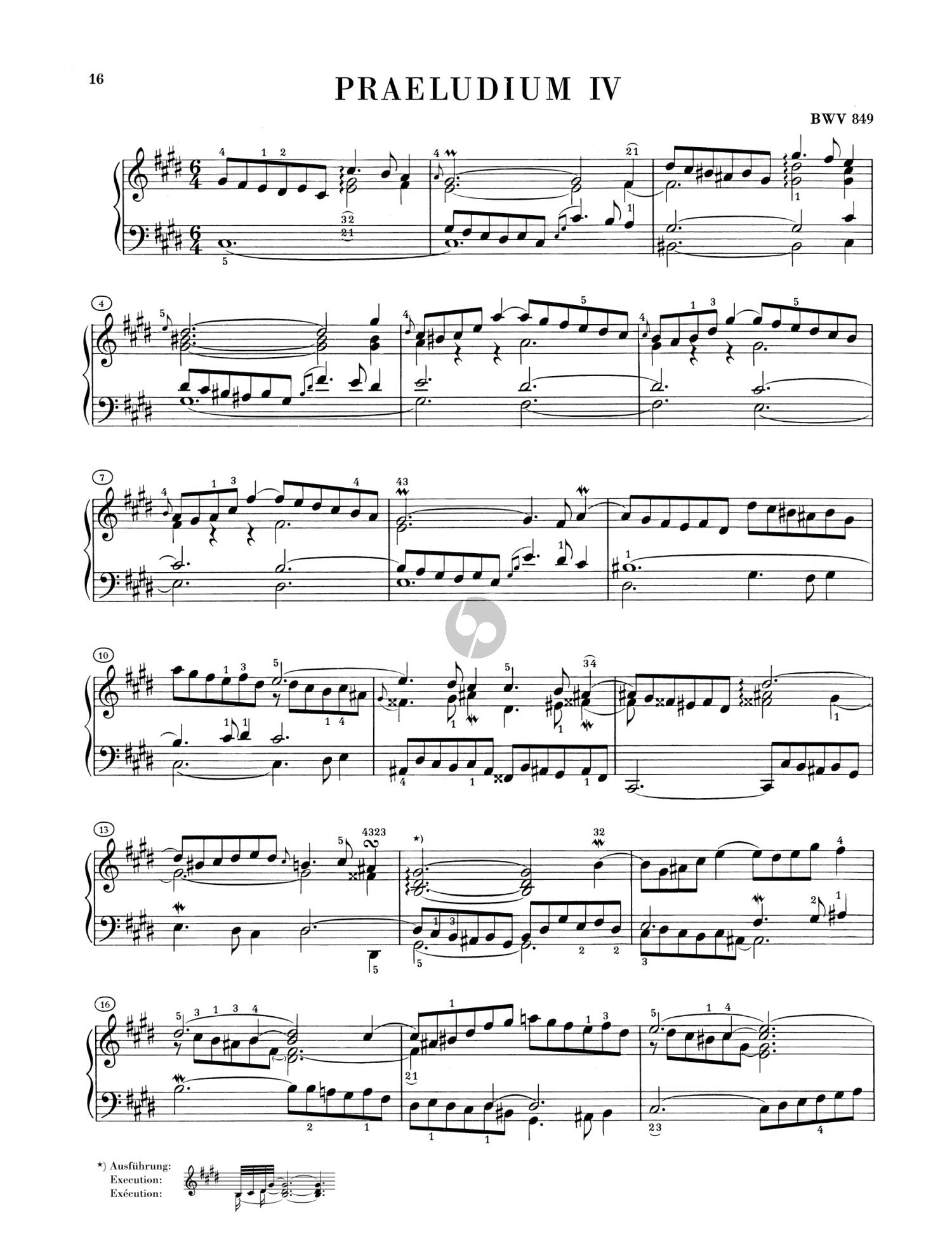 Das Wohltemperierte Klavier Vol.1