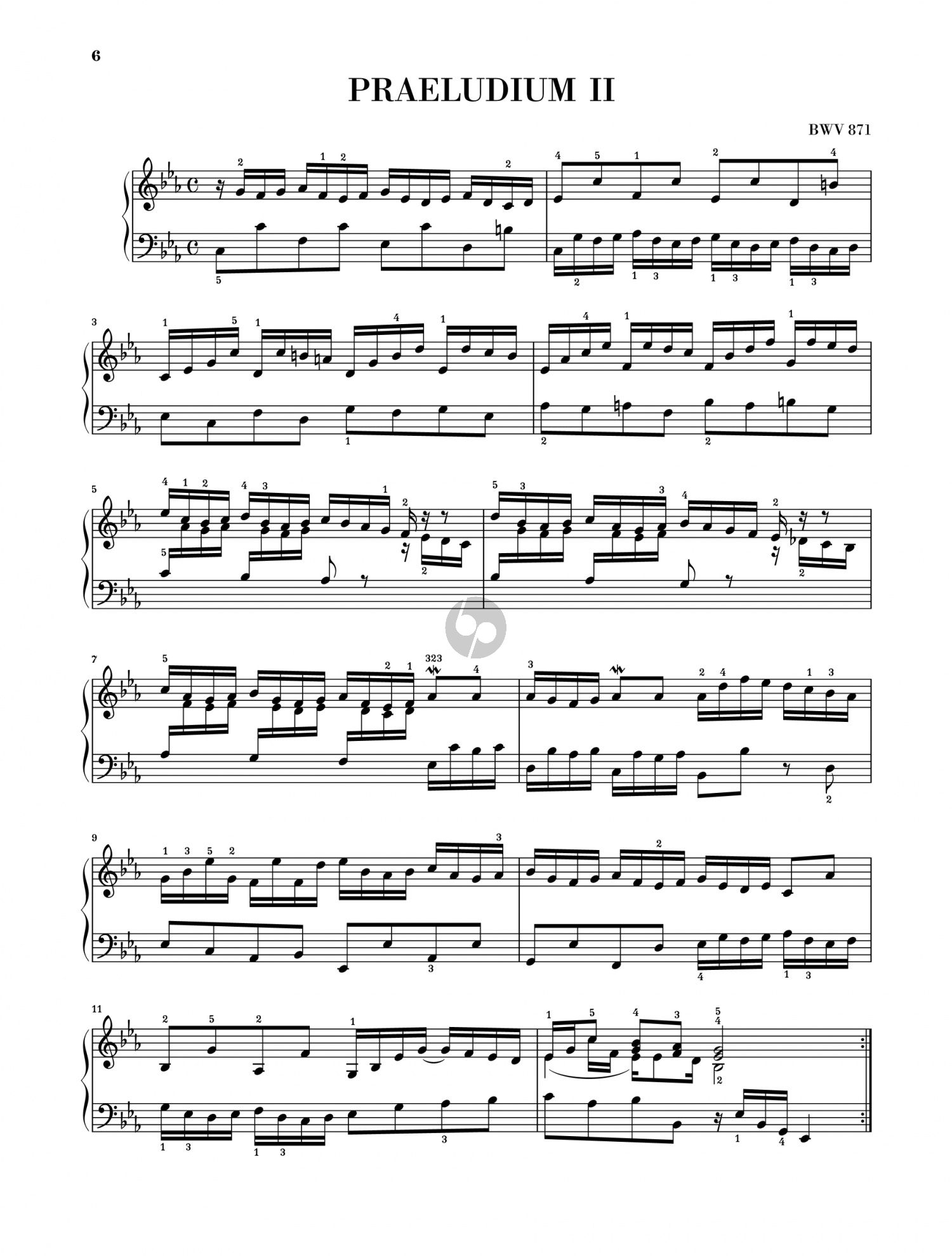 Das Wohltemperierte Klavier Vol.2