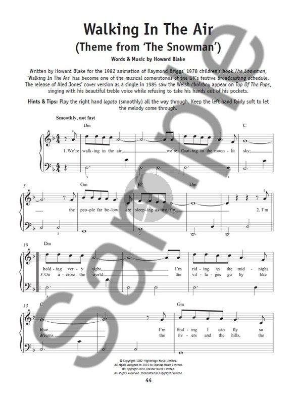 Really Easy Piano Christmas Hits