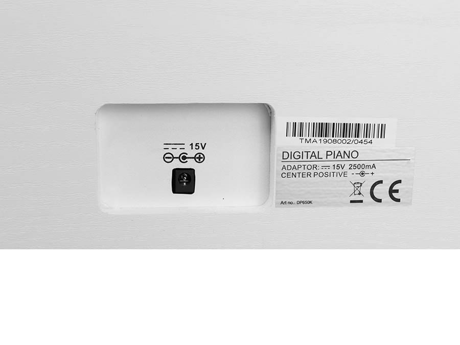 Medeli DP-650 wit hoogglans