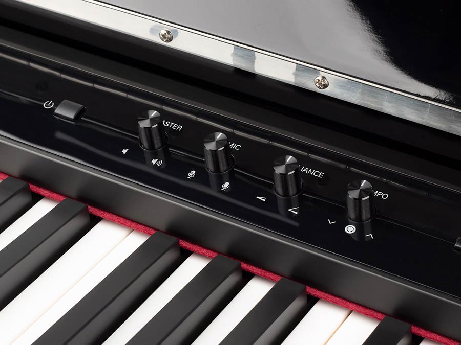 Medeli DP-650 zwart hoogglans