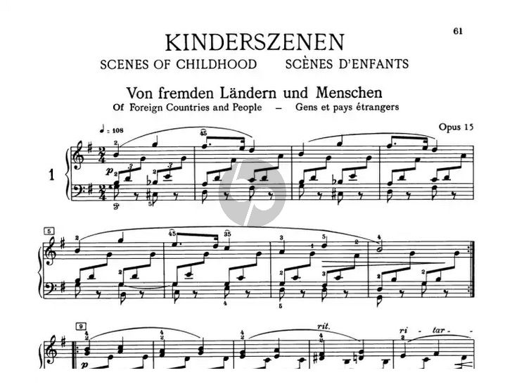 Album fur die Jugend - Schumann
