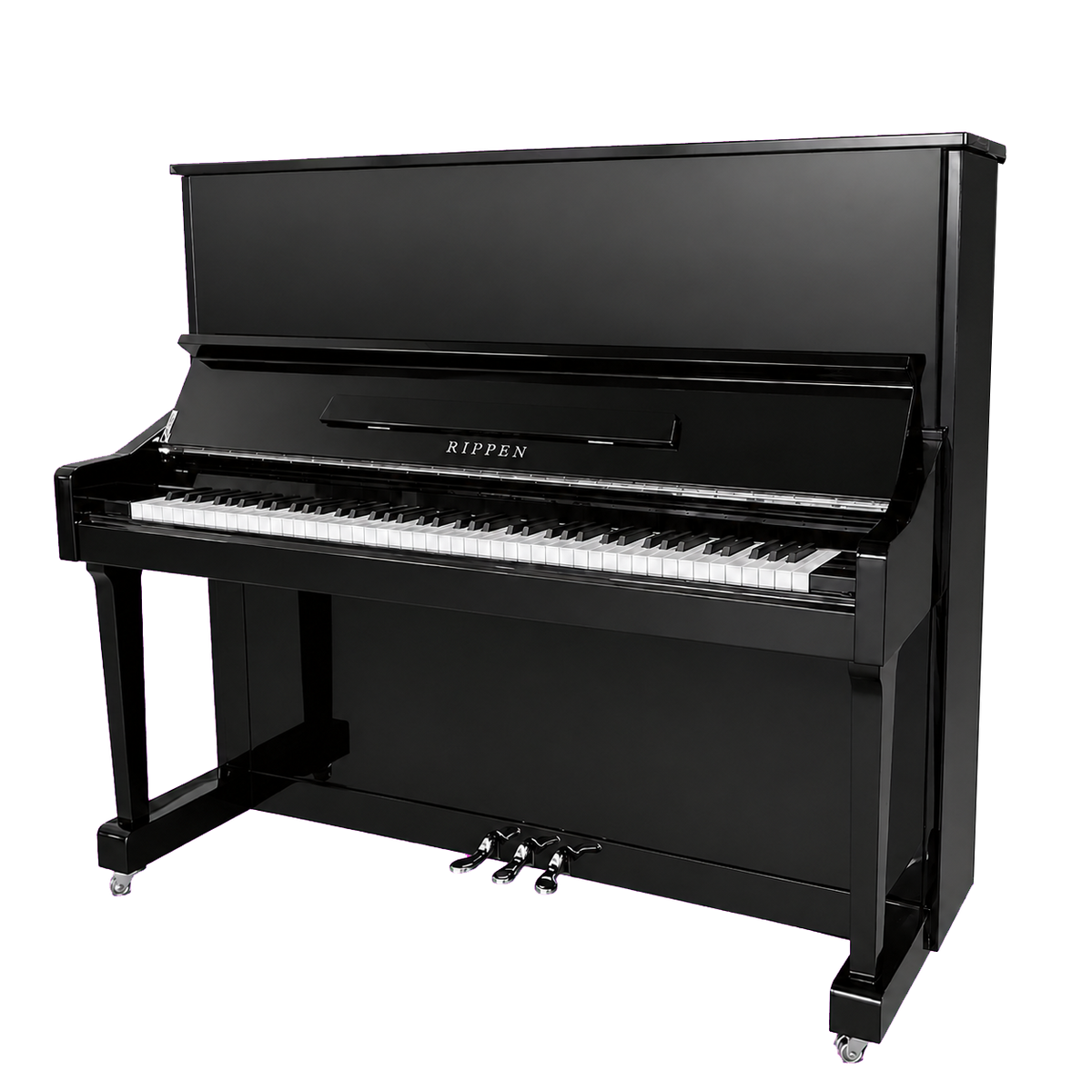 Rippen E-133 concert piano with cross brace | Bol Pianos