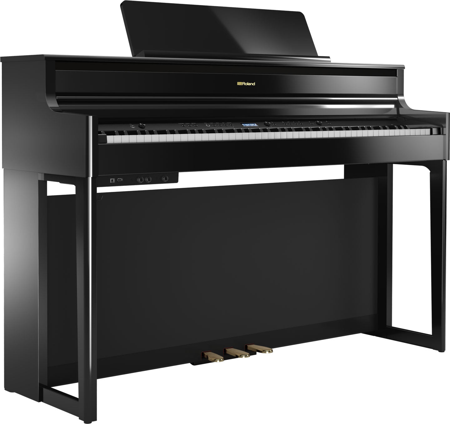 Roland HP704 - Zwart Hoogglans