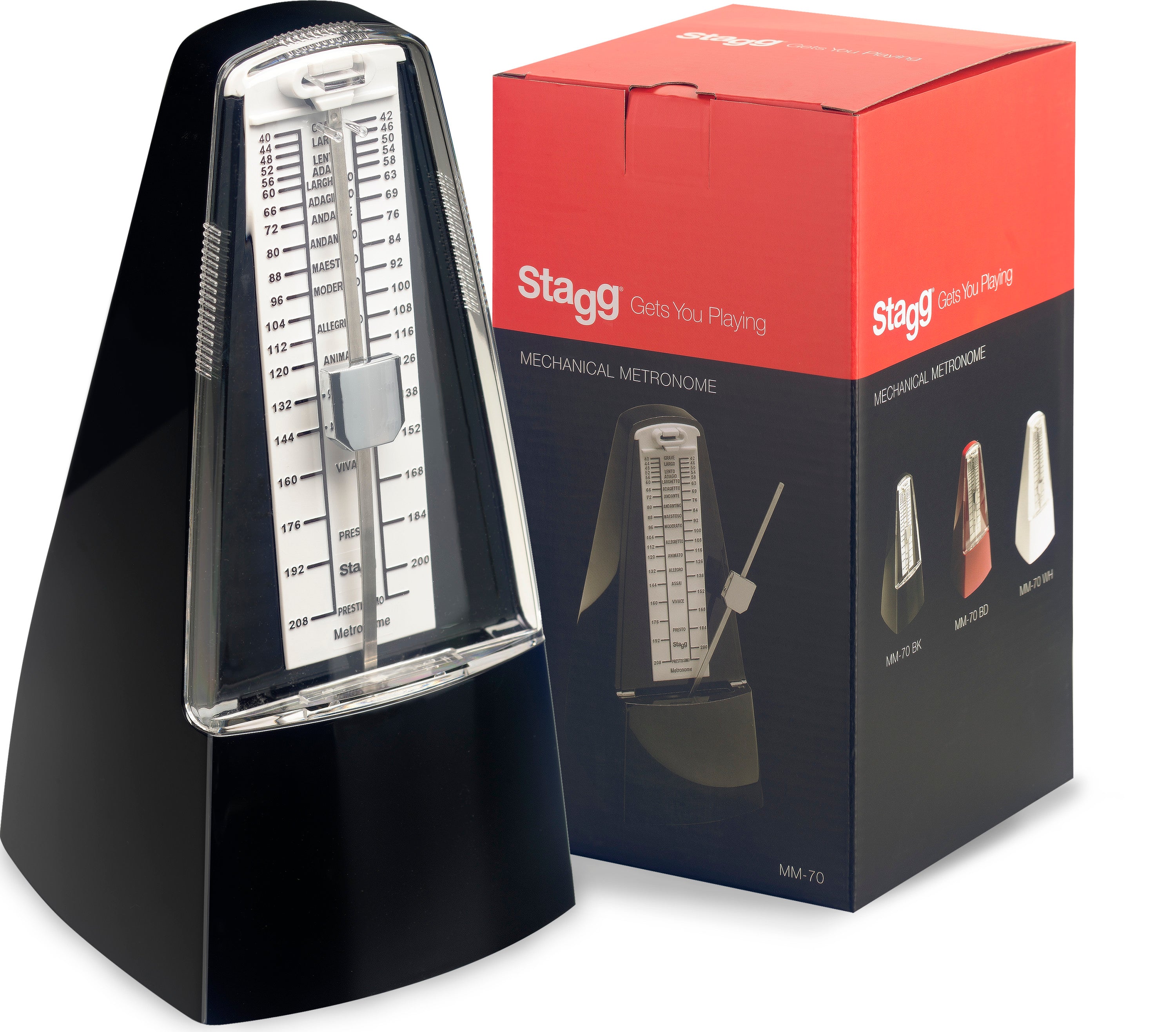 Metronoom Zwart | Visuele Tempo Slinger