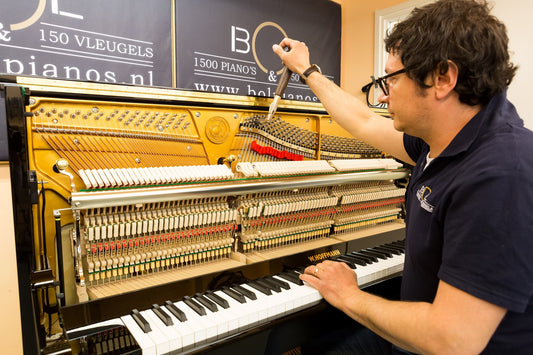 Pianostemmer voor stationspiano Utrecht