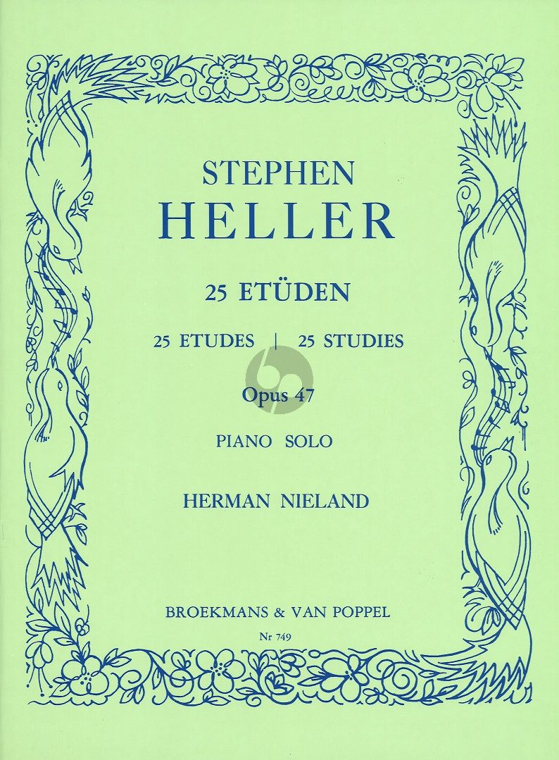 25 Studies Op.47 for Piano - Stephen Heller