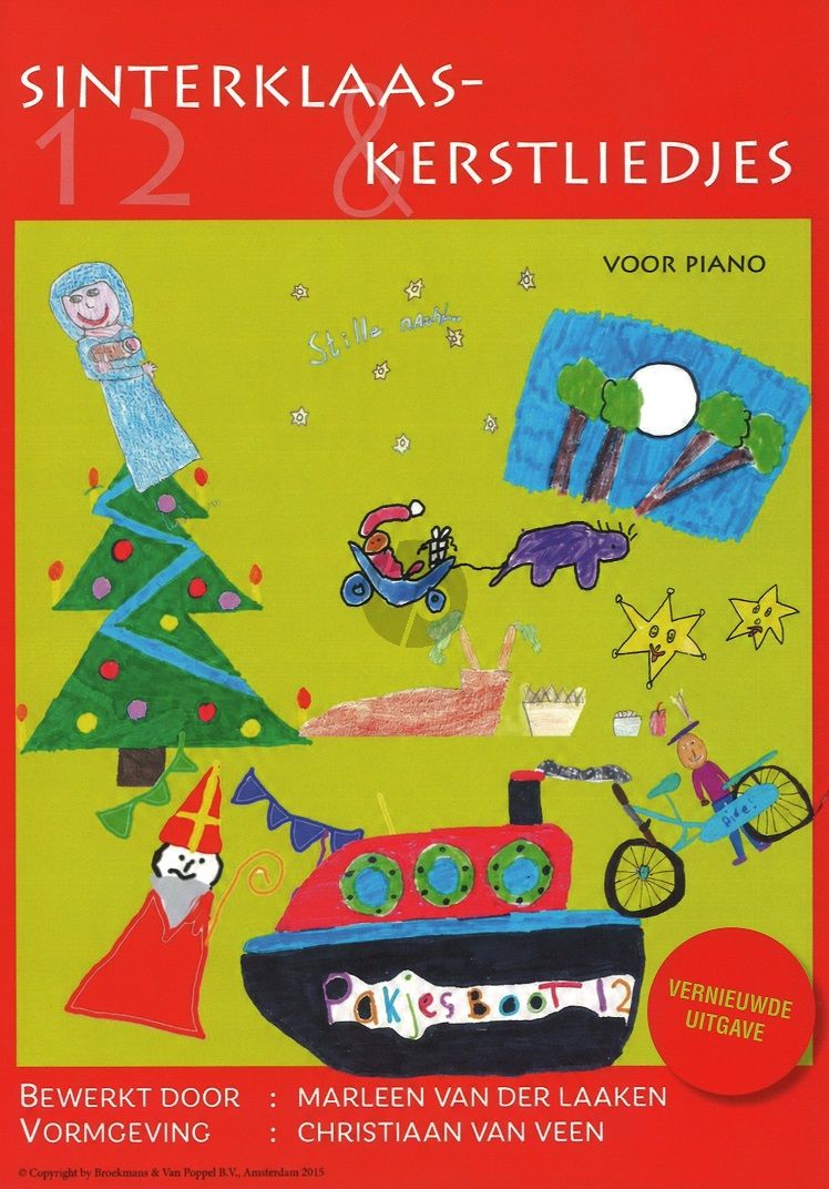 12 Sinterklaas- en Kerstliedjes voor Piano