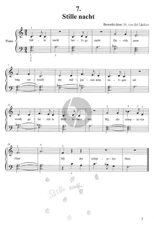 12 Sinterklaas- en Kerstliedjes voor Piano