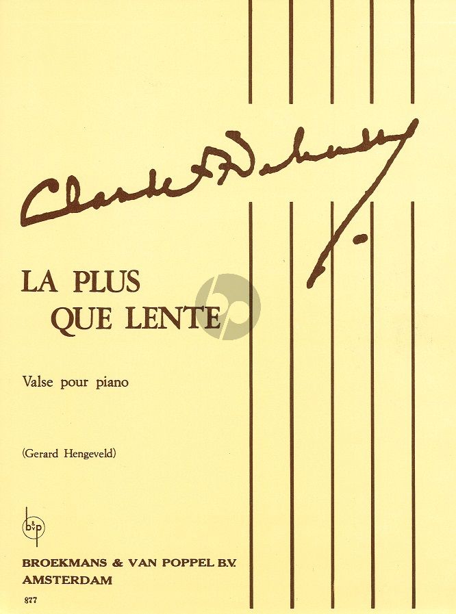 La Plus que Lente – Claude Debussy