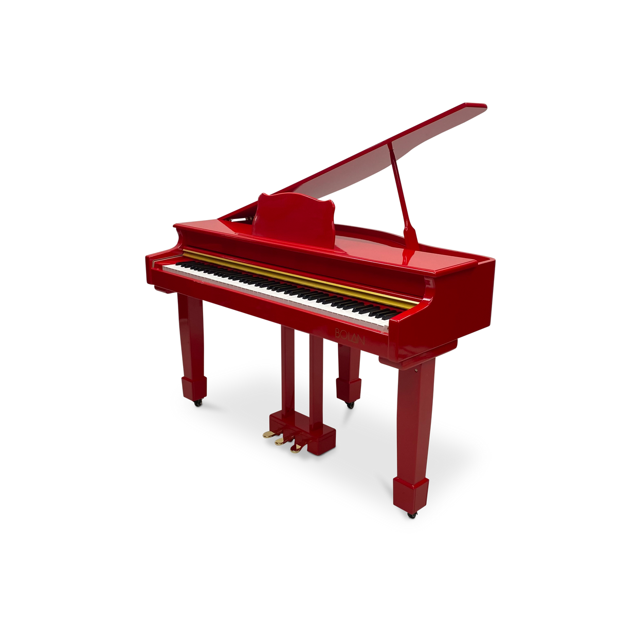 Bolan GP-1 Digital Grand Piano – Red High Gloss | Bol Piano's