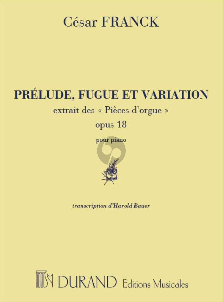 Prelude, Fugue & Variation Op.18 - Franck
