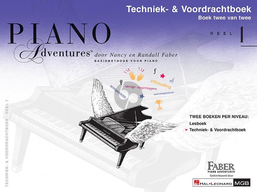 Piano Adventures Techniek & Voordrachtboek 1