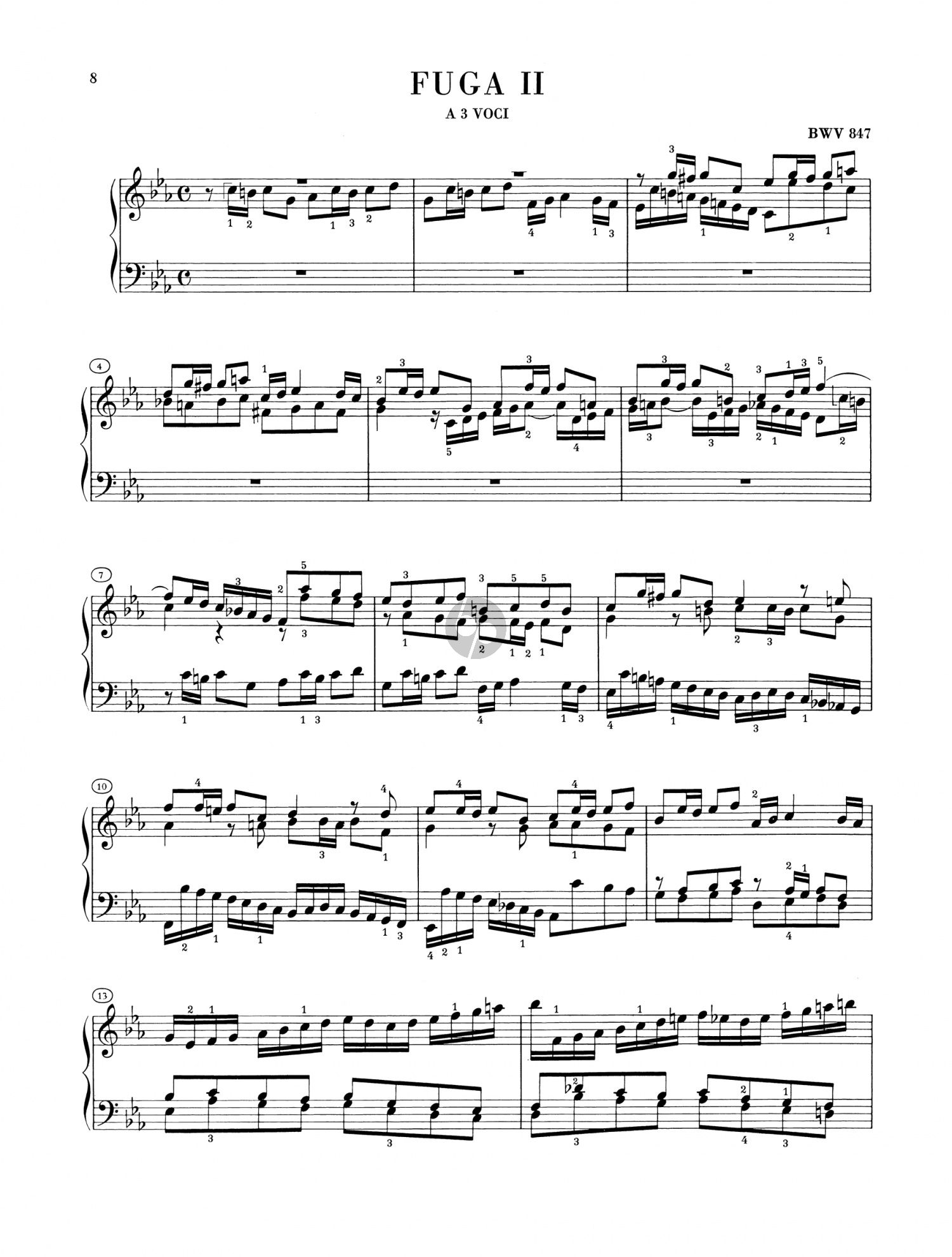 Das Wohltemperierte Klavier Vol.1