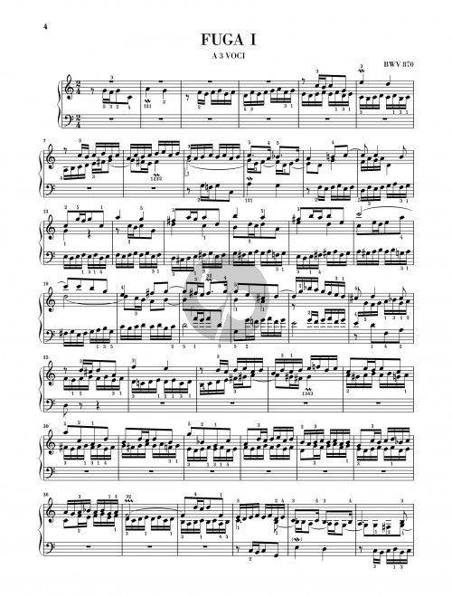 Das Wohltemperierte Klavier Vol.2