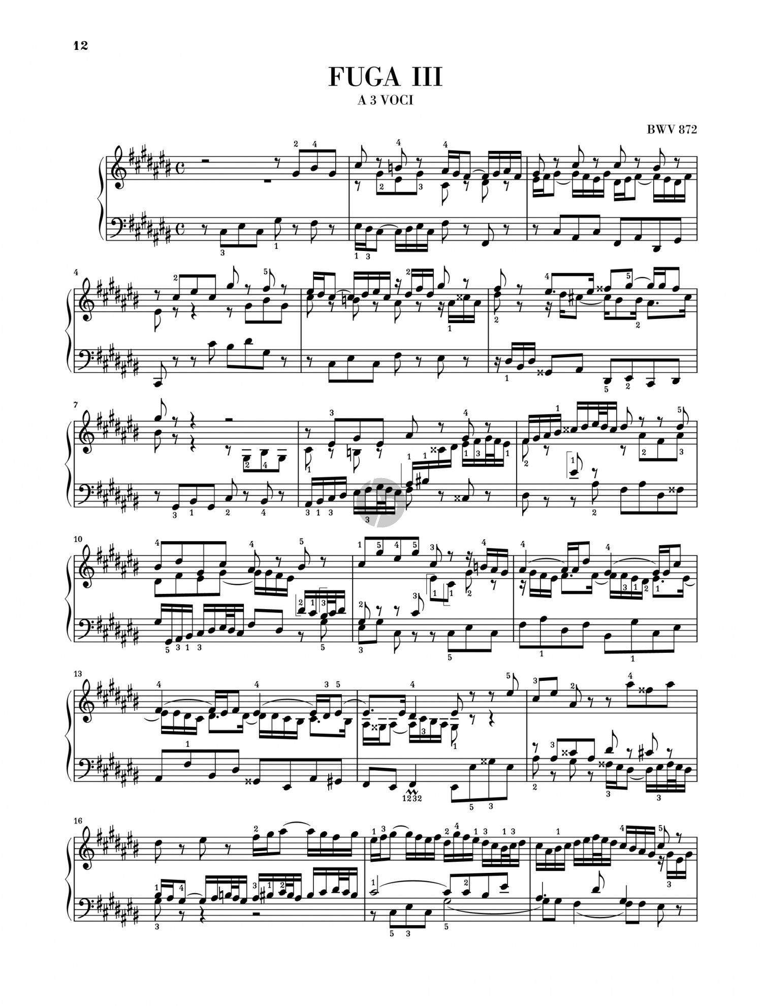 Das Wohltemperierte Klavier Vol.2