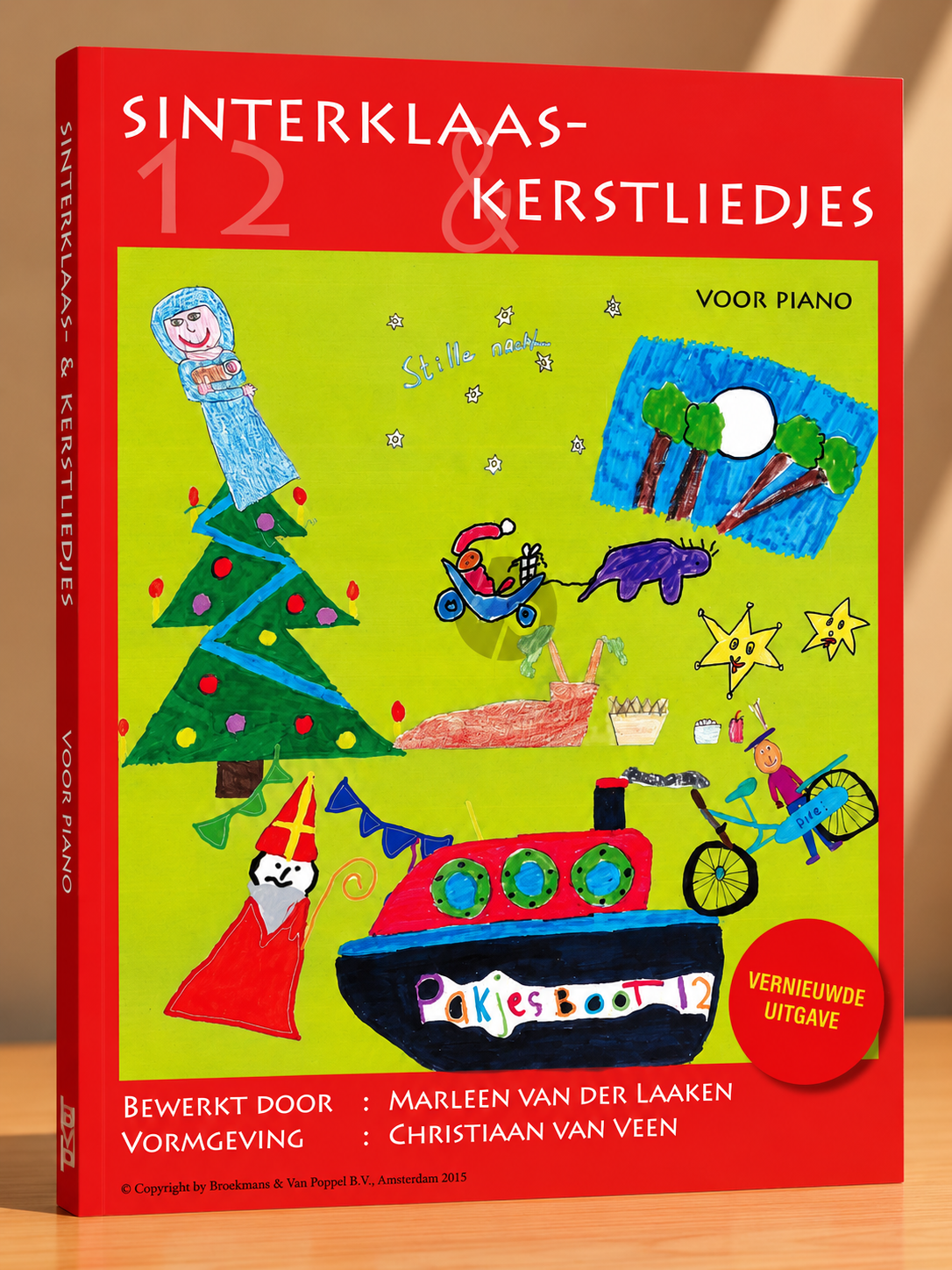 12 Sinterklaas- en Kerstliedjes voor Piano