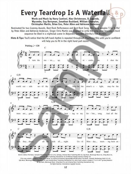 Really Easy Piano - Coldplay