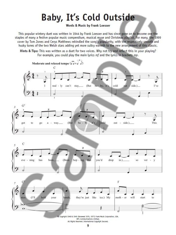 Really Easy Piano Christmas Hits