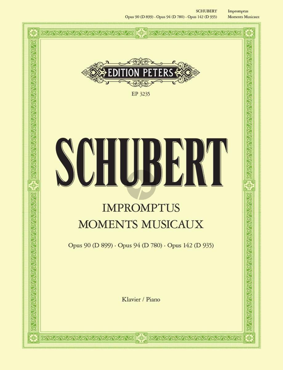 Impromptus & Moments Musicaux - Schubert