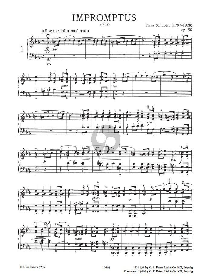 Impromptus & Moments Musicaux - Schubert