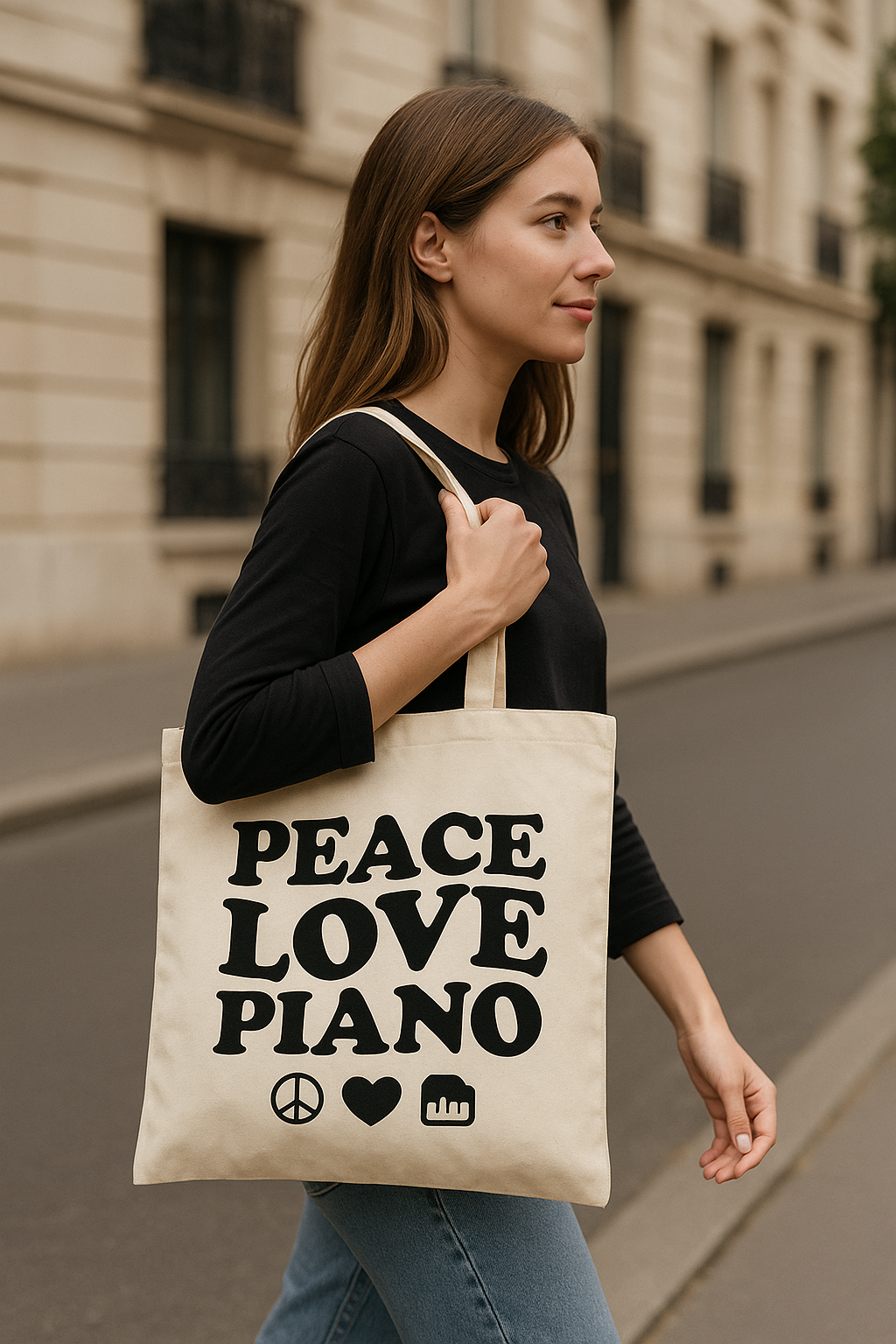 Peace, Love, Piano tas