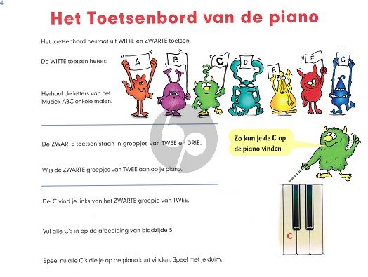 Meest Eenvoudige Pianoleergang 1
