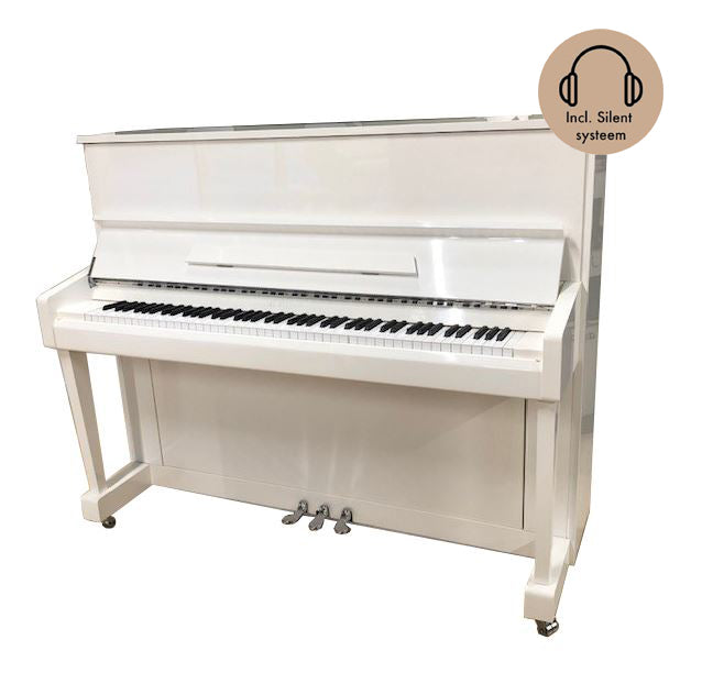 Gerh. Steinberg Economy UP-123 piano Wit Silent