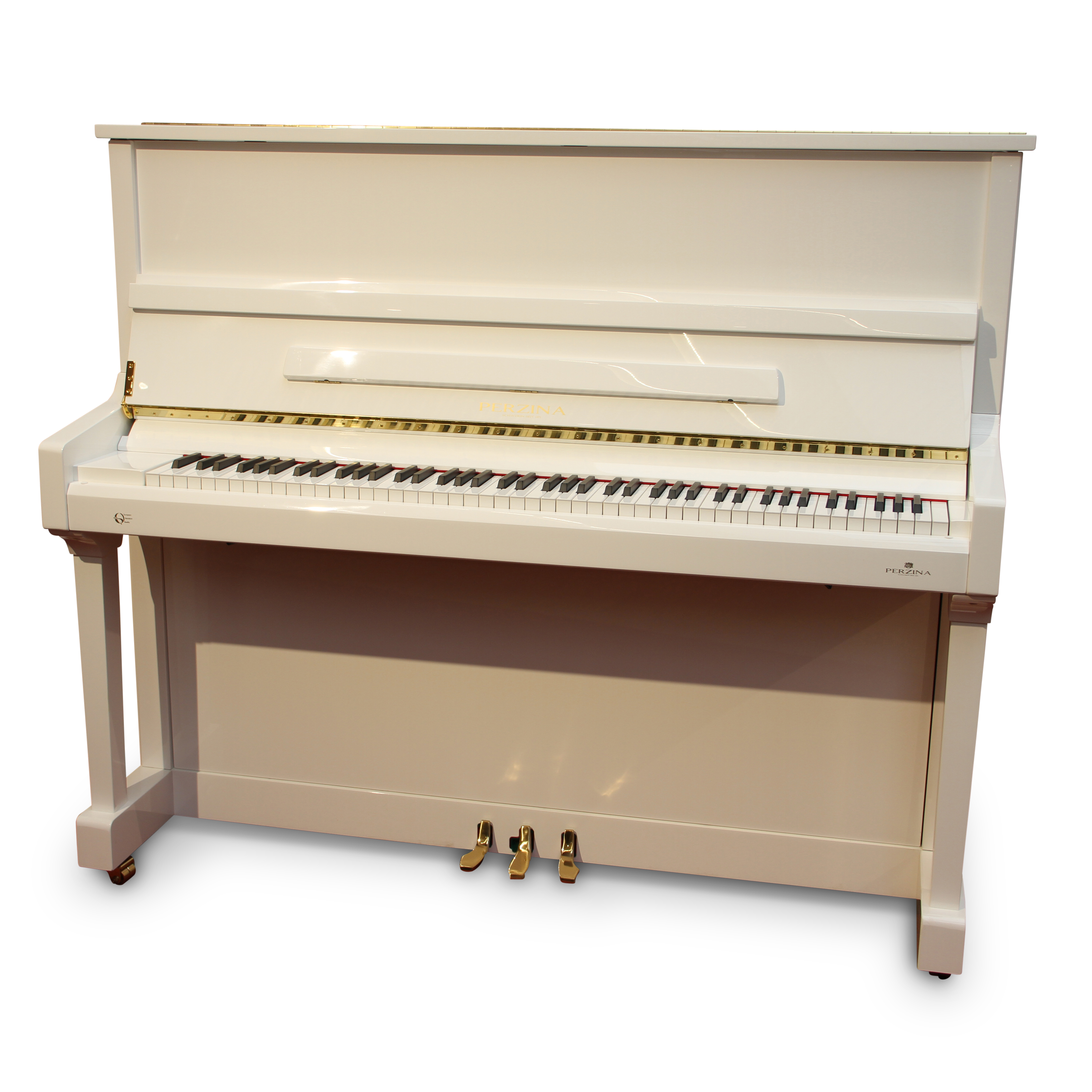 Perzina UP-129 piano, wit